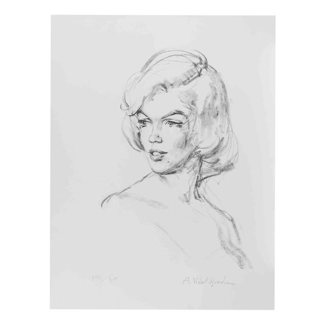 Alejo Vidal-Quadras, Just Marilyn, 1960s, Lithograph For Sale