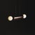 Contemporary Navazi Medium Horizontal Lamp in Burnished Copper and Frosted Glass by Svitanok For Sale - Image 3 of 18
