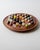 Vintage Solitaire Wooden Game Board with Stone Marbles, 1960s For Sale - Image 10 of 11