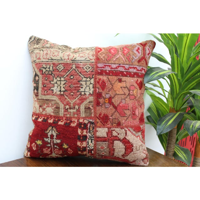 Turkish Decorative Pillow Cover - 19"x19" For Sale - Image 9 of 12