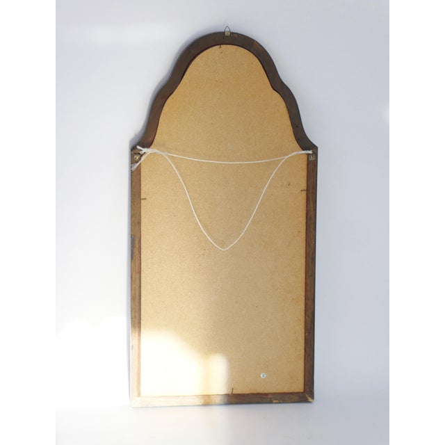 Vintage Dutch Hand Painted Wall Mirror, 1930s For Sale - Image 10 of 11