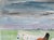 Yves Brayer, Guardians with Horses in the Camargue, 1950s, Gouache on Paper For Sale - Image 6 of 18