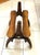 Coffee Mid-20th Century, Egyptian, Wooden Camel Saddle/Stool, With a Hand/Tooled, Embossed, Leather Cushion, and Brass Feet and Stud Ornamentation, 1950 For Sale - Image 8 of 10