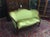 Antique Settee, Apple Green Victorian Settee For Sale - Image 11 of 11