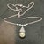 14 Mm Black Round Tahitian Pearl & 2 Ct Diamond 14 Kt Gold Pendant /Necklace For Sale In New York - Image 6 of 8