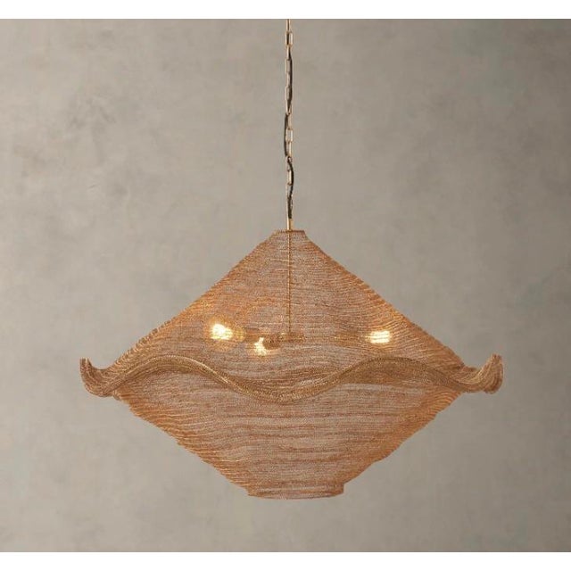 Contemporary Boho Chic Mirza Sphere Chandelier Pendant Light For Sale - Image 4 of 7
