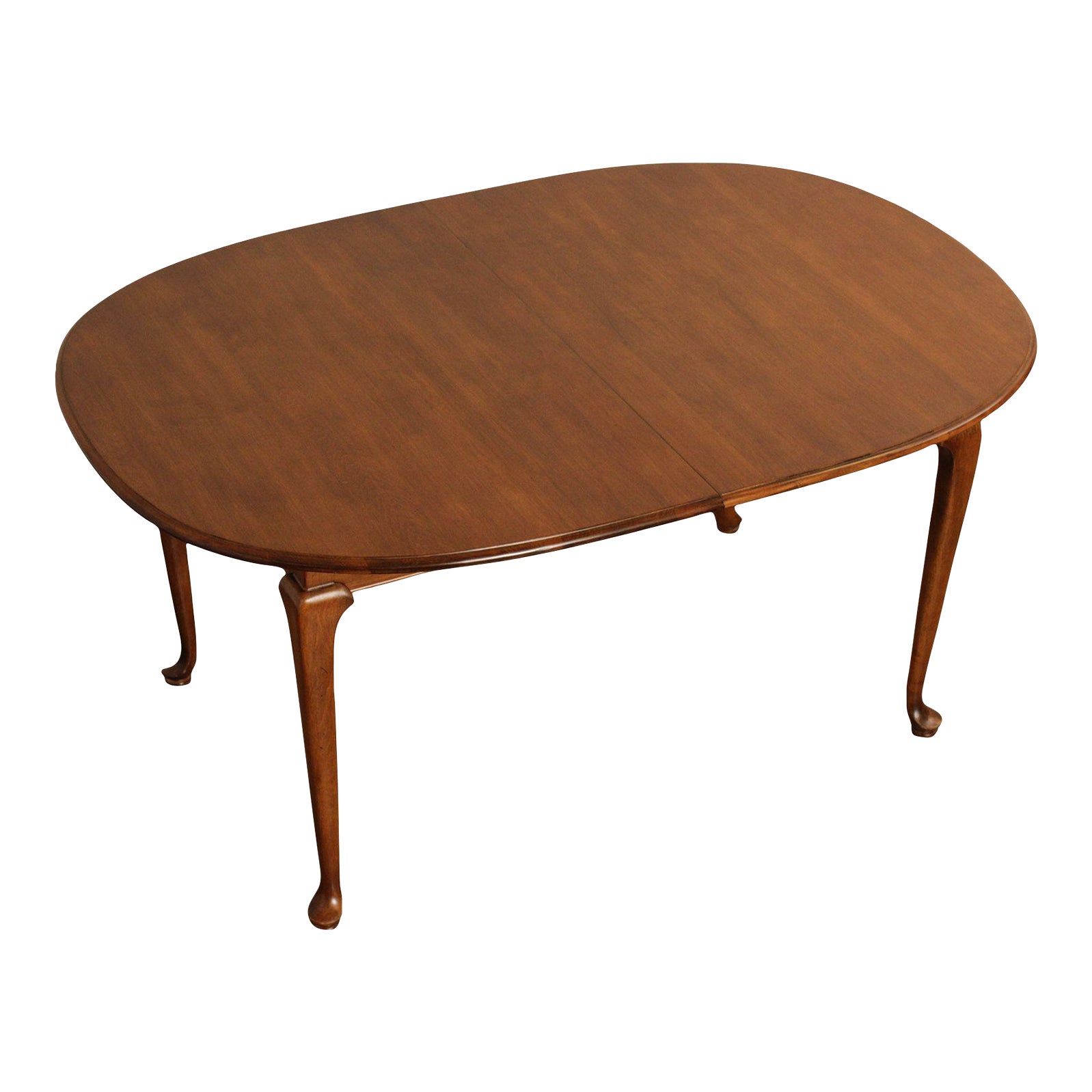 Ethan Allen 'Circa 1776' Queen Anne Style Maple Extendable Dining Table