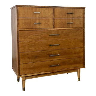 1960s Walnut Dresser by Drexel For Sale