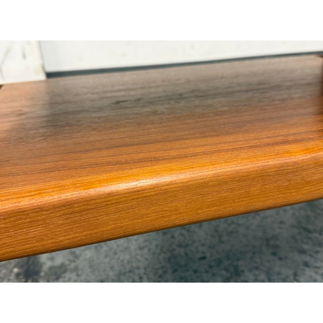 Salin Nyborg Teak Two Tiered Side Table, Mid 20th Century For Sale - Image 10 of 12