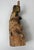 19th Century Chinese Hand Carved Wood Guardian Sculpture For Sale - Image 4 of 9