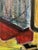 Paper Oil Pastel and Gouache Painting, Figurative, Circa 1950s, 14x17 Nyc Artist For Sale - Image 7 of 8