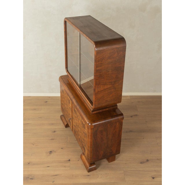 Vintage Art Deco Display Cabinet, 1920s For Sale - Image 3 of 6