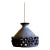 1970s Danish Modern Erik Glud Stentøj Fat-Lava Studio Ceramics Pendant Lamp For Sale