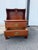 Wood Pair of Chippendale Style Vintage Solid Cherry Wood Nightstands by Henkel Harris For Sale - Image 7 of 17