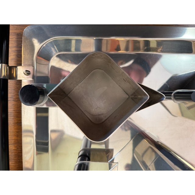 1980s Italian Four Piece Tea Set by Massimo Podesta for Montagnani For Sale - Image 10 of 14