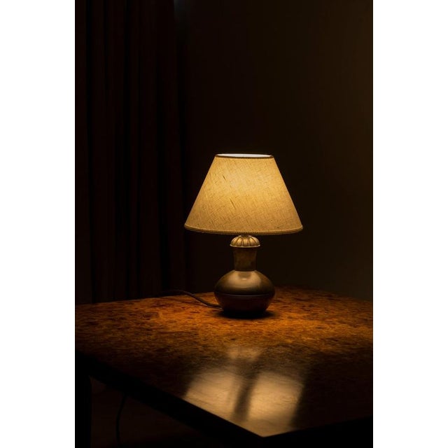Bronze Table Lamp, 1930s For Sale - Image 10 of 11