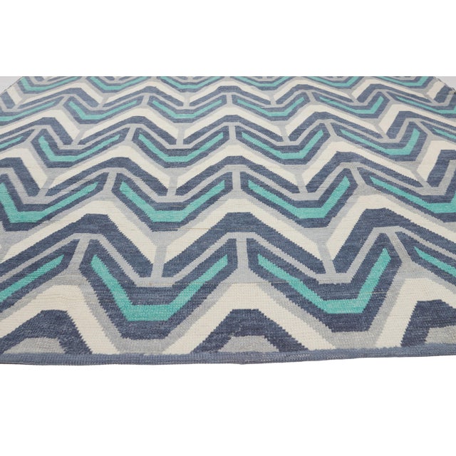 Contemporary Turkish Moroccan Rug, 09'00 X 13'00 For Sale - Image 4 of 10