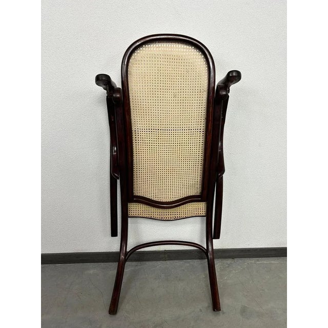 Antique Folding Easy Chair from Thonet, 1890s For Sale - Image 11 of 14