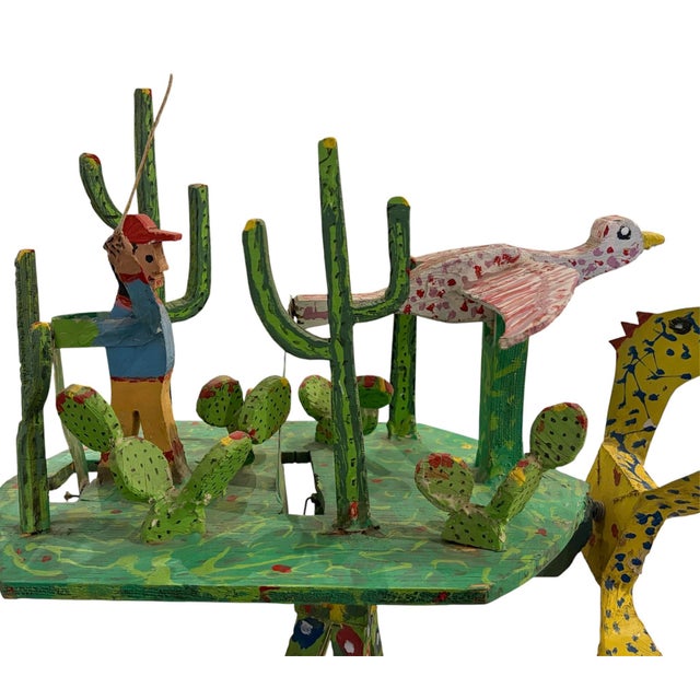 Folk Art William Holzman Folk Art Whirligig Weathervane For Sale - Image 3 of 9