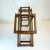 Brown 1970s Vintage Boho Chic Arts & Crafts Wood Wine Rack - 10 Bottle. For Sale - Image 8 of 11