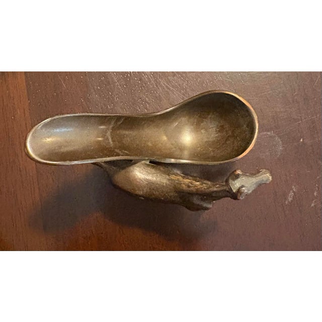 Mid 19th Century Vintage Equestrian Sculptural Pipe Holder / Pipe Rest for Any Horse Lover - Great Detail for Ralph Lauren Style Decor For Sale - Image 5 of 6