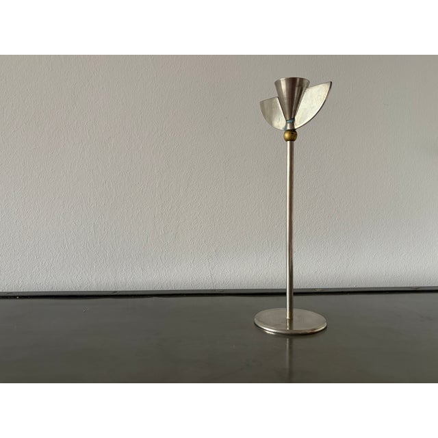Postmodern Sculptural Candleholder, 1980s For Sale - Image 4 of 16