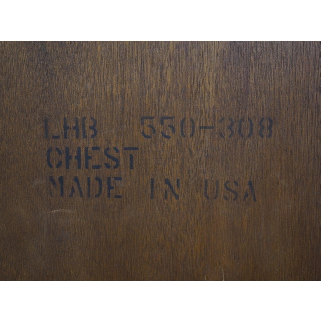 Lexington Palmer Home Cherry Tall Chest For Sale - Image 16 of 16
