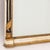 Gold Neoclassical Style Ebonized and Giltwood Mirror For Sale - Image 8 of 9