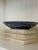 Signed Christine Jouval Blue Aptware Serving Bowl For Sale - Image 9 of 14