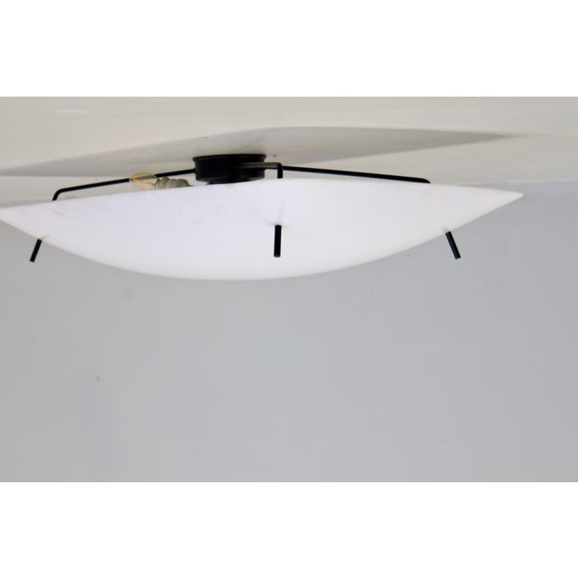 Mid-Century Modern Model 3032/F Ceiling Lamp by Gino Sarfatti for Arteluce Italia, 1954, Set of 2 For Sale - Image 3 of 13