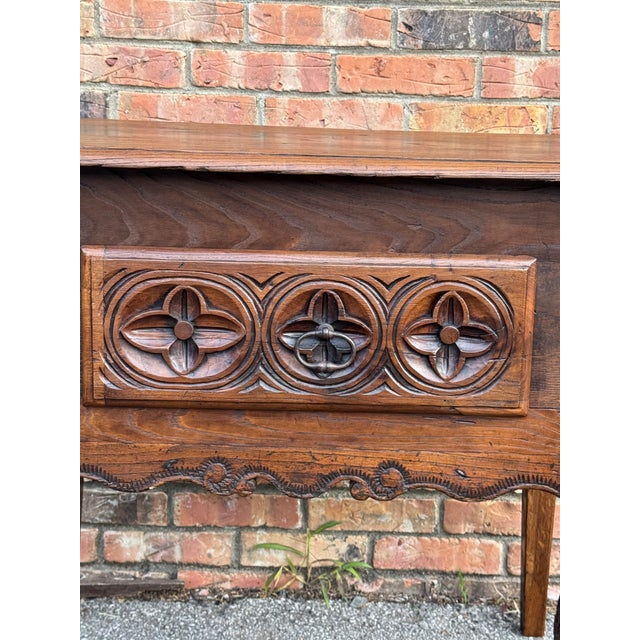 French Louis XV Walnut Chevet For Sale - Image 3 of 14