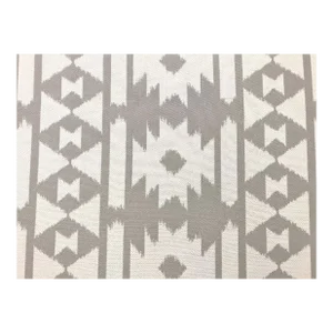 Pindler Flagstaff Bark Indoor Outdoor Water & Stain Resistant Taupe Cream Southwestern Ikat Ethnic Upholstery Drapery Fabric