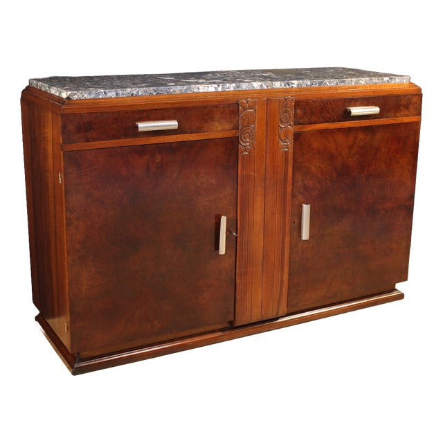 Art Deco French Sideboard, 1930s For Sale