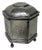 1986 Vintage Sterling Silver 17th Century Style Dutch Marriage Box Replica by Metropolitan Museum of Art For Sale