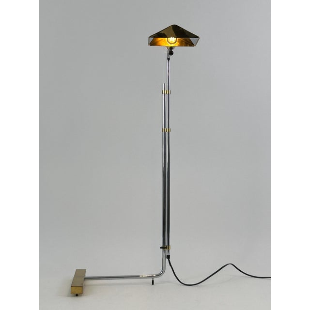 Floor Lamp Backslider by Cedric Hartman for Jack Lenor Larsen, Switzerland, 1960s For Sale - Image 13 of 18