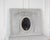 19th Century French Painted Boiserie Panel with Original Mirror Plate For Sale - Image 4 of 8
