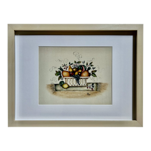 Mid Century Jane Henry Framed Theorem Painting