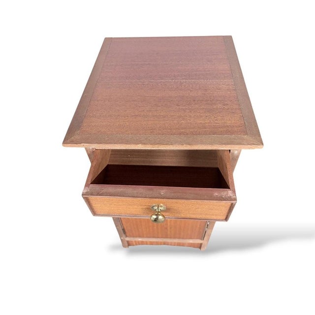 Vintage Bedside Cabinets in Wood, Set of 2 For Sale - Image 10 of 11
