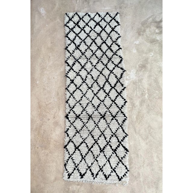 Beni Ourain Vintage Runner Rug - 2'9" X 8'7" Ft For Sale - Image 4 of 10