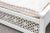 White Carved Floral Jali Daybed Sofa For Sale In Los Angeles - Image 6 of 13