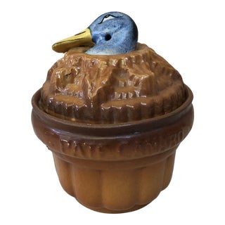 C.1900 Pate Duck Tureen Georges Dreyfus For Sale