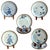 Offered is a set of 31 pieces of vintage (circa late 1970s through the early 1980s) burnished ceramic dinnerware from...