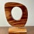 Contemporary Modern Geometric Abstract Sculpture - Walnut and Oak Wood For Sale - Image 4 of 6