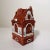 Terra Cotta Handmade Vintage Fairytale Style Ceramic Cottage Sculpture With Hand-Painted Accents For Sale - Image 8 of 15