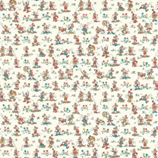 Sanderson Mickey & Minnie Wallpaper in Allsorts For Sale