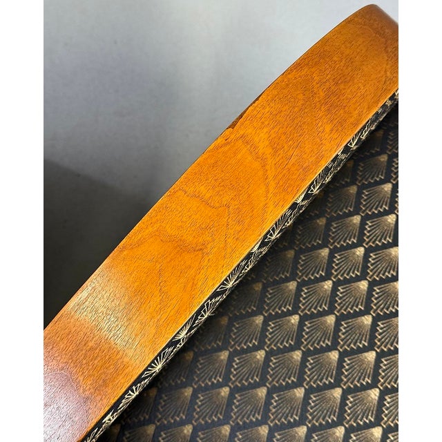 Wood Set of Art Deco Armchairs, 1930s For Sale - Image 7 of 9