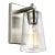 Sean Lavin by Visual Comfort Studio Mercer 1-Light Sconce, Satin Nickel For Sale