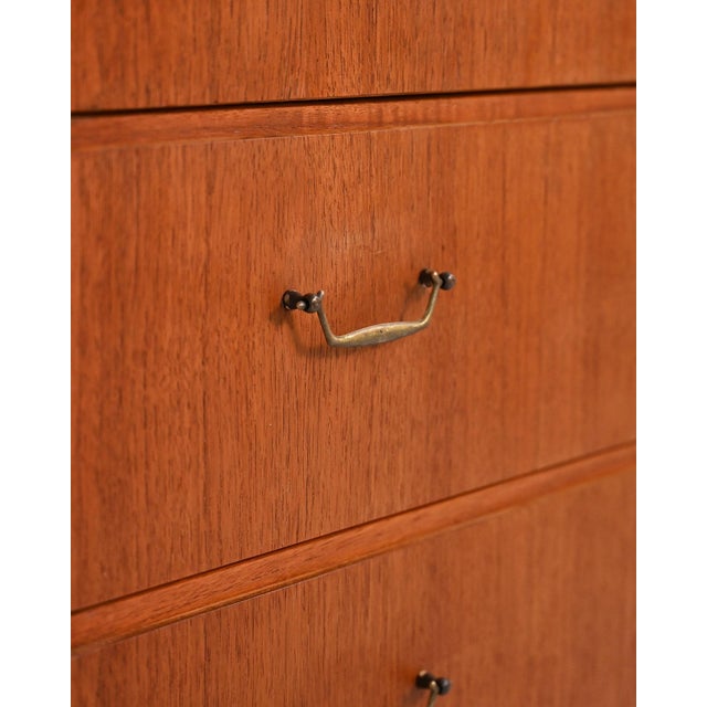 Vintage Scandinavian Chest of Drawers with Black Legs, 1960s For Sale - Image 6 of 10