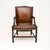 A smart and very well made antique Georgian leather Gainsborough armchair. This was made in England, it dates from around...
