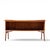 Wood Svend Madsen Mid Century Danish Teak Curved Desk For Sale - Image 7 of 10